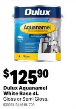 Mitre 10 Dulux Aquanamel White Base offer