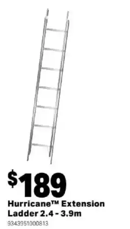 Mitre 10 Hurricane™ Extension Ladder offer