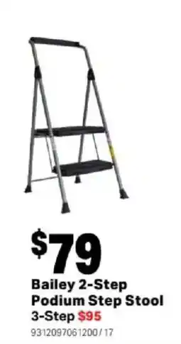 Mitre 10 Bailey 2-Step Podium Step Stool offer