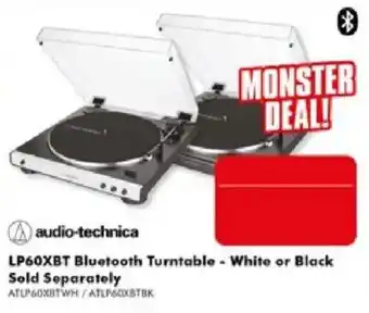 The Good Guys audio-technica LP60XBT Bluetooth Turntable offer