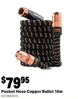 Mitre 10 Pocket Hose Copper Bullet 15m offer
