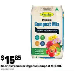 Mitre 10 Searles Premium Organic Compost Mix offer