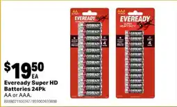 Mitre 10 Eveready Super HD Batteries offer