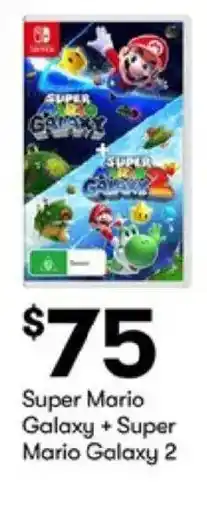 BIG W Super Mario Galaxy + Super Mario Galaxy 2 offer