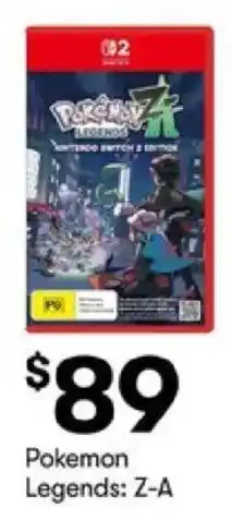 BIG W Pokemon Legends: Z-A offer