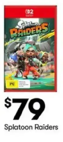 BIG W Splatoon Raiders offer