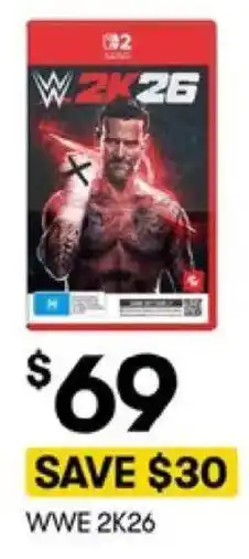 BIG W WWE 2K26 offer