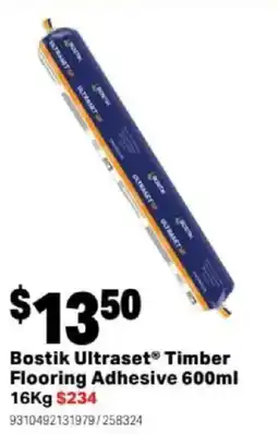 Mitre 10 Bostik Ultraset Timber Flooring Adhesive 600 ml offer