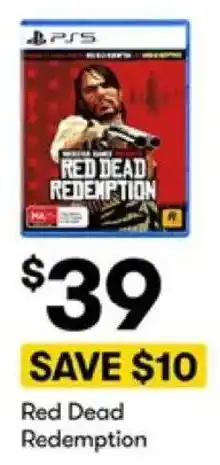 BIG W Red Dead Redemption offer