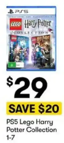 BIG W PS5 Lego Harry Potter Collection offer
