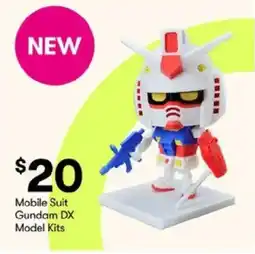 BIG W Mobile Suit Gundam DX Model Kits offer