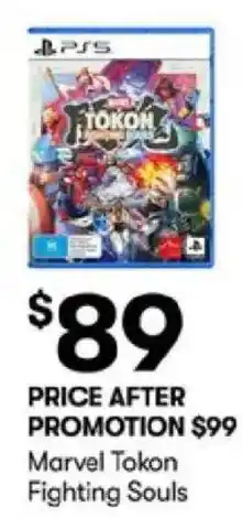 BIG W Marvel Tokon Fighting Souls offer