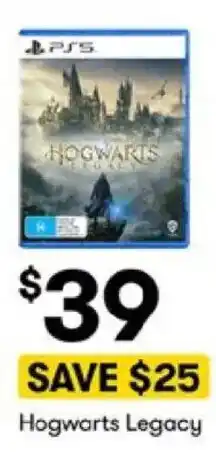 BIG W Hogwarts Legacy offer
