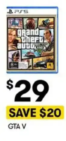 BIG W GTA V offer