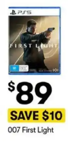 BIG W 007 First Light offer