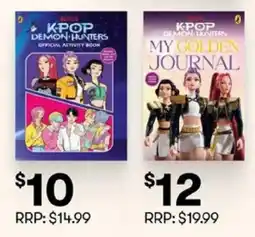 BIG W K-POP DEMON HUNTERS OFFICIAL ACTIVITY BOOK offer