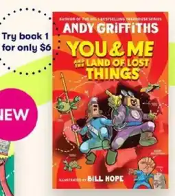 BIG W Andy Griffiths You & Me and the Land of Lost Things offer
