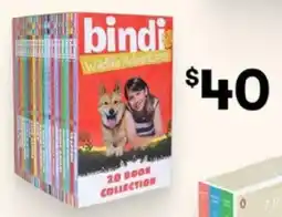BIG W bindi Wildlife Adventures 20 Book Collection offer