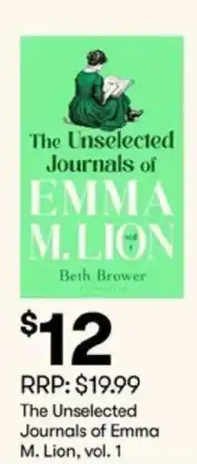 BIG W The Unselected Journals of Emma M. Lion, vol. 1 offer