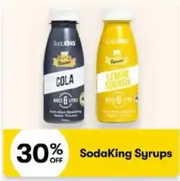 BIG W SodaKing Syrups offer