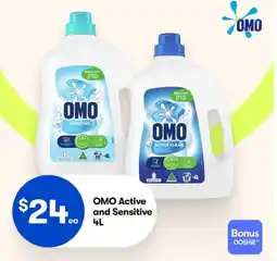 BIG W OMO Active and Sensitive offer