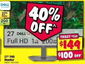 Dell 27" FHD Monitor