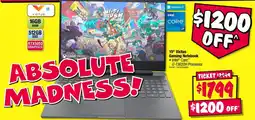 JB Hi-Fi 15" Victus Gaming Notebook offer