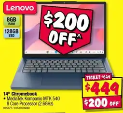 JB Hi-Fi Lenovo 14" Chromebook offer