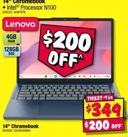 JB Hi-Fi Lenovo 14" Chromebook offer