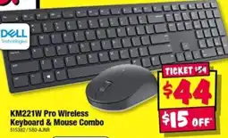 JB Hi-Fi Dell KM221W Pro Wireless Keyboard & Mouse Combo offer