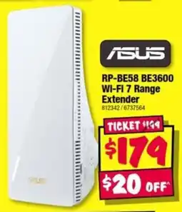 JB Hi-Fi ASUS Wi-Fi 7 Range Extender offer