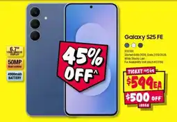 JB Hi-Fi Galaxy S25 FE offer