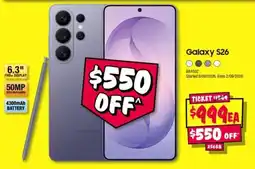JB Hi-Fi Galaxy S26 offer