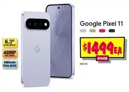 JB Hi-Fi Google Pixel 11 offer