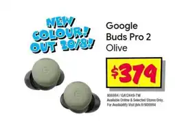JB Hi-Fi Google Buds Pro 2 Olive offer