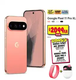 JB Hi-Fi Google Pixel 11 Pro XL offer