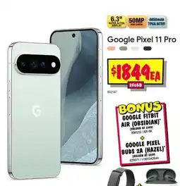JB Hi-Fi Google Pixel 11 Pro offer