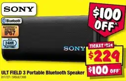 JB Hi-Fi Sony Ult Field 3 Portable Bluetooth Speaker offer