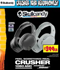 JB Hi-Fi Skullcandy Crusher 1080 Headphones offer