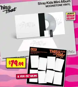 JB Hi-Fi Stray Kids Mini Album Moonstone Vinyl offer