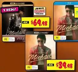 JB Hi-Fi Michael Jaafar Jackson offer