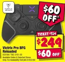 JB Hi-Fi Turtle Beach Victrix Pro BFG Reloaded offer