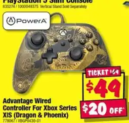 JB Hi-Fi PowerA Advantage Wired Controller For Xbox Series X|S (Dragon & Phoenix) offer
