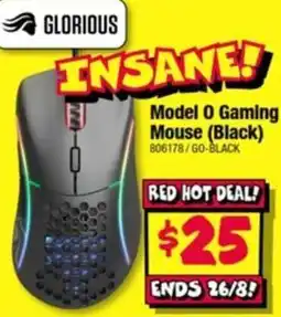 JB Hi-Fi Glorious Model O Gaming Mouse (Black) offer