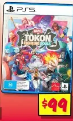 JB Hi-Fi Marvel Tokon Fighting Souls offer