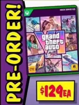 JB Hi-Fi Grand Theft Auto offer