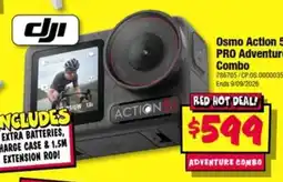 JB Hi-Fi DJI Osmo Action 5 PRO Adventure Combo offer