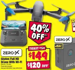 JB Hi-Fi Zero-X Glyden Full HD Drone With Wi-Fi offer
