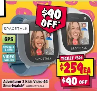 Spacetalk Adventurer 2 Kids Video 4G Smartwatch