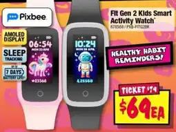 JB Hi-Fi Fit Gen 2 Kids Smart Activity Watch offer